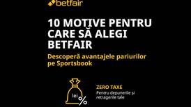 Taxe 0 pentru depuneri si retrageri la pariuri online prin Betfair