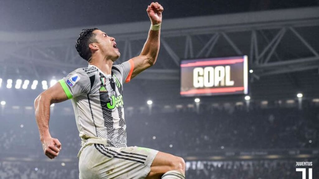 Cristiano scores for Juve